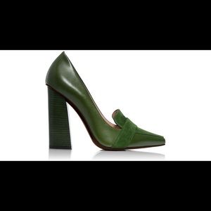 Tory Burch Green Smitch Pump